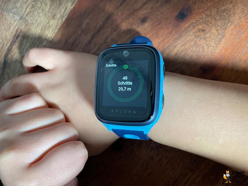 montre intelligente xplora 5 suivi des pas